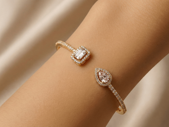 Bracelet Cuff Éclat d’Or