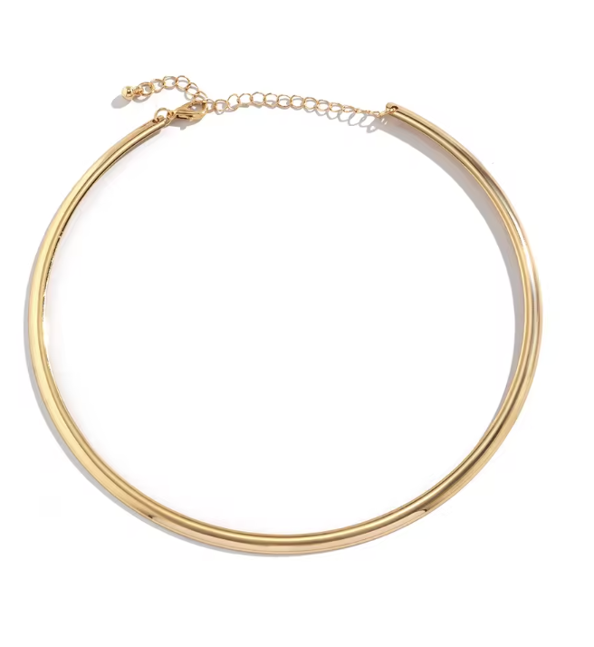 Collier Torque Doré - vue alternative