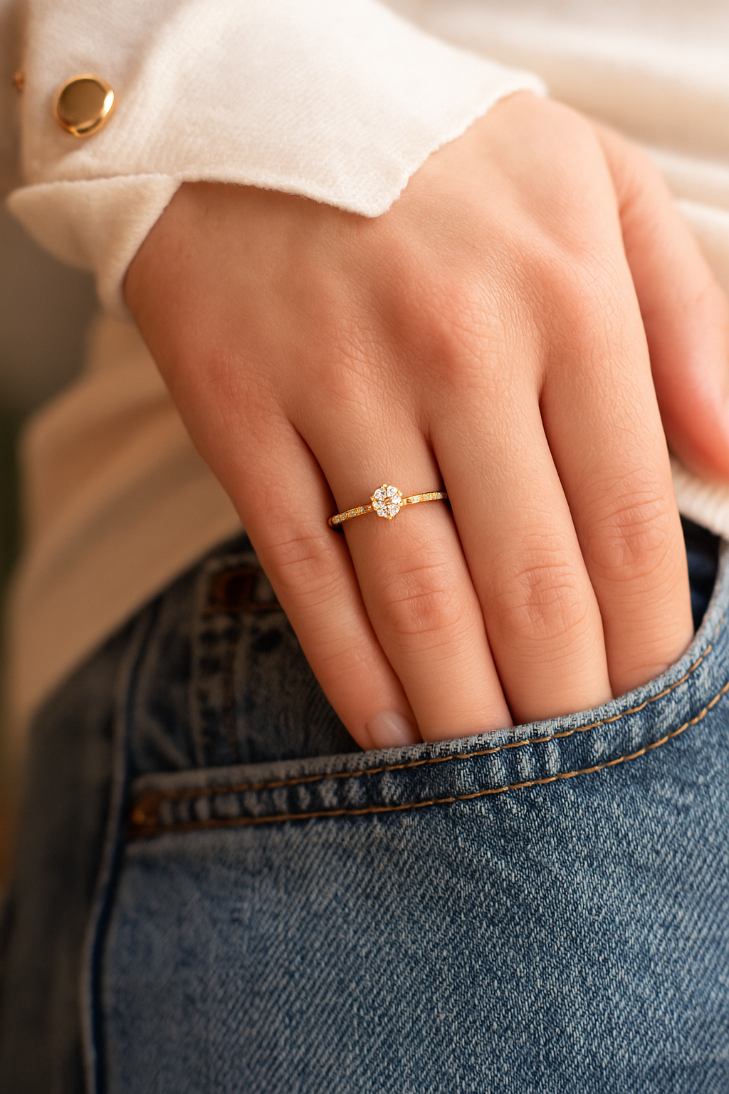 Bague Éclat Diamanté